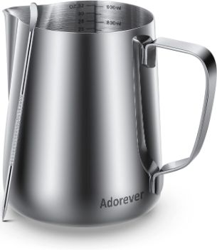 Adorever Milk Frothing Pitcher, 32oz