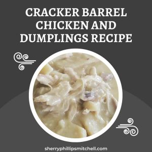 Cracker Barrel Chicken And Dumplings Recipe