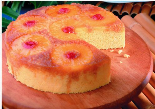 How To Flip The Baked Pineapple Upside-Down Cake